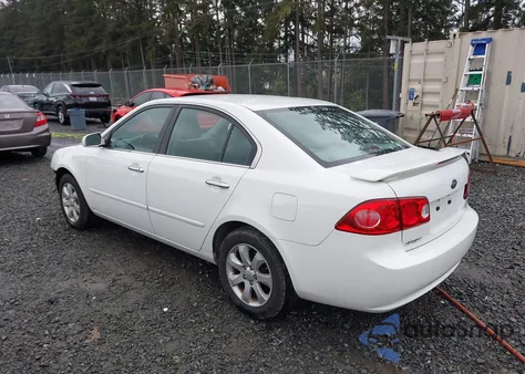 2008 Kia Optima Ex z USA, uszkodzony, nr VIN KNAGE123585239326